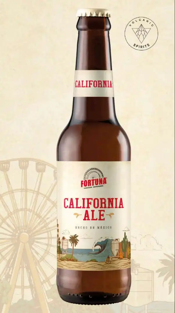Bottle of Cerveza Fortuna California Ale
