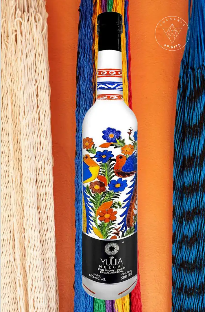 Bottle of YULIIA Mezcal